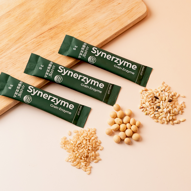 프로바이오틱스 곡물발효 무정제 천연 효소식품 시너자임, 30개, 3g