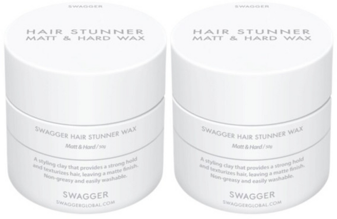 스웨거 헤어 스터너 왁스 매트하드, 2개, 50g