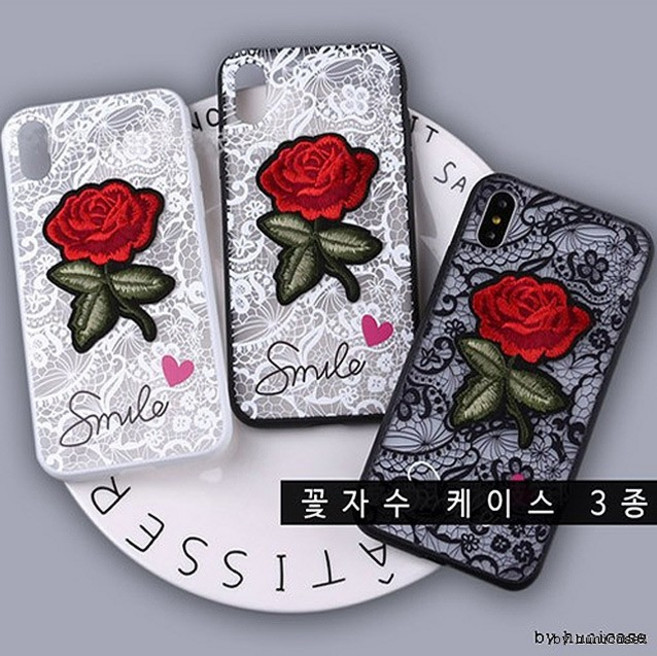 써니네 꽃자수케이스 범퍼 아이폰 전기종 전용상품