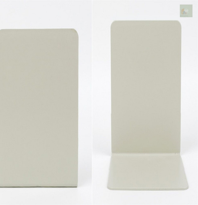 73스토어 간이책꽂이 북엔드 L형 1P, 블랙