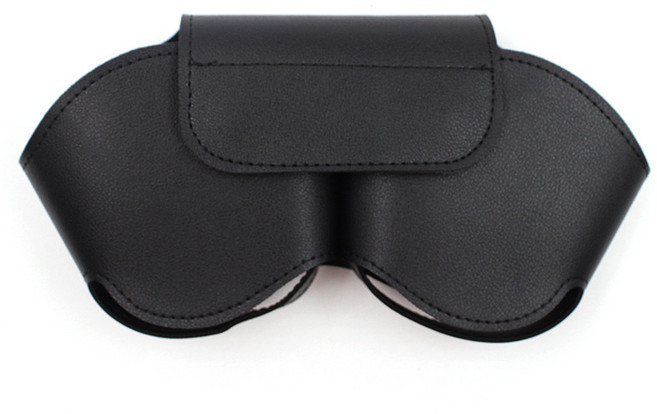 에어팟 맥스 레더 보관 케이스 파우치 가방 패브릭 보호 커버, 블랙, 1개