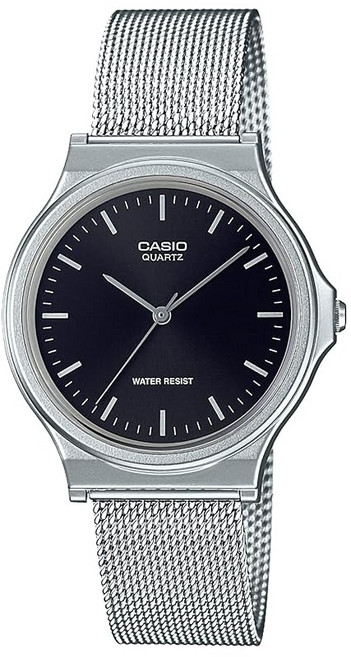 카시오 쿼츠 남성 메탈 손목시계 MQ-24M-1EJH