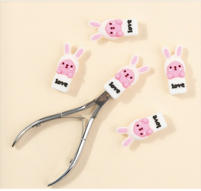 토끼 네일니퍼캡 니퍼캡 2개입, 2개