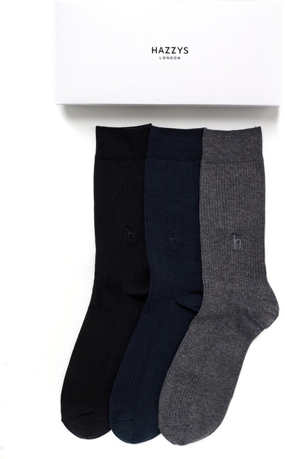 헤지스 남성 양말 3종 세트 (선물포장)