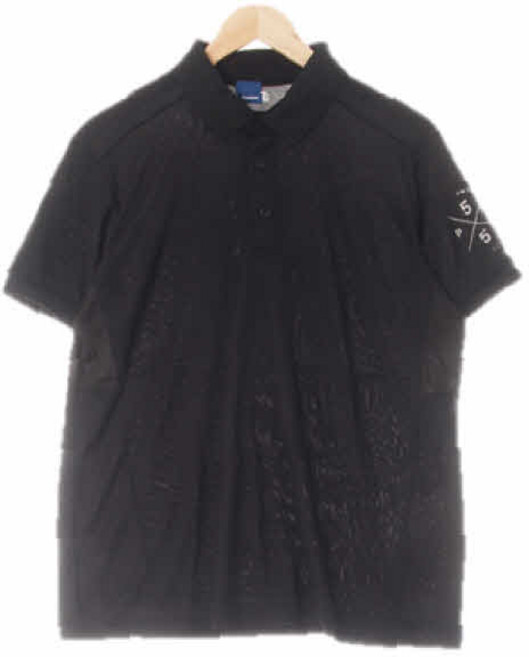 6468 리복 블랙 기능성PK반팔티 [100]