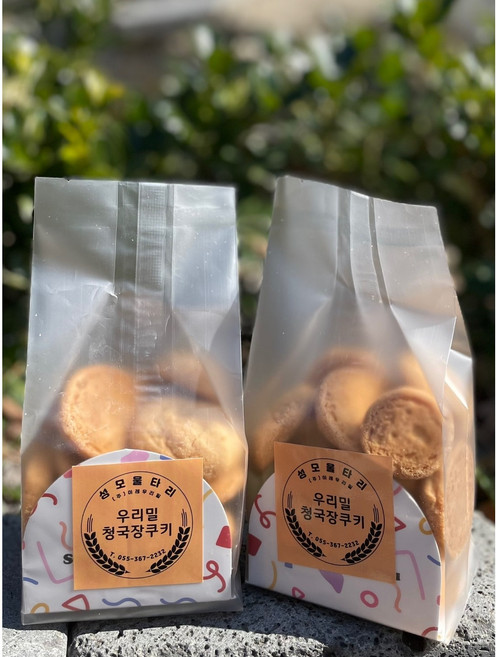 이레우리밀 청국장쿠키 1봉, 1개, 140g