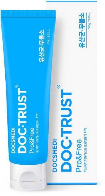 닥스메디 닥트러스트 프로엔프리 유산균 무불소 치약, 1개, 100g