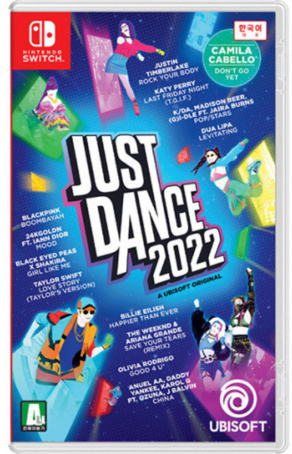 [중고] 스위치 저스트댄스2022 한글판 닌텐도 NS SWITCH