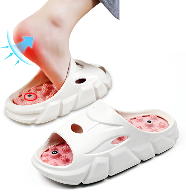 Sherrich 여성 지압슬리퍼 자석 다이어트 족저근막염 슬리퍼