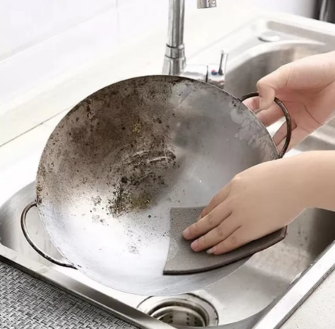 폴다이스 탄냄비 수세미 양면 금강사 녹제거 롤 수세미 100cm, 1개, 1개