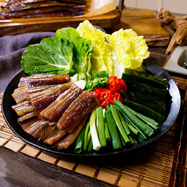 덕장직송 포항 구룡포 햇 과메기 청어과메기 꽁치과메기, 1개, 청어 손질진공 10미 단품