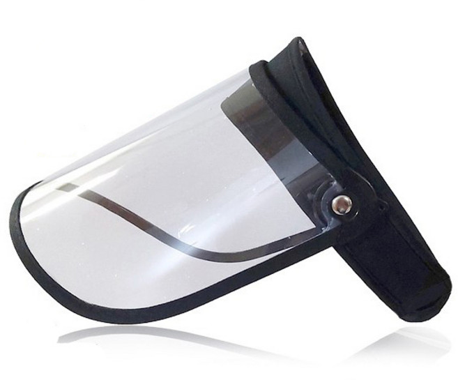 코코쉘 썬캡 각도조절 완전투명 시크블랙 타입02)STY 전면보호썬캡