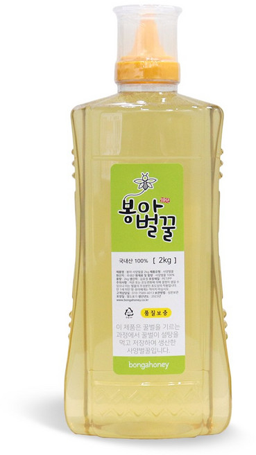 봉아 사양벌꿀 튜브 2kg, 2개