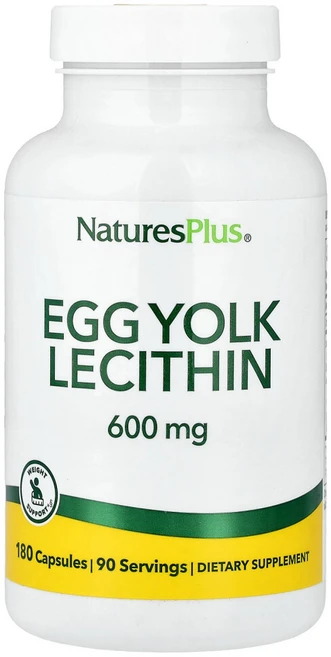네이쳐스플러스 계란 노른자 레시틴 600mg 베지 캡슐 180정(캡슐당 300mg), 180정, 1개 - 쿠팡