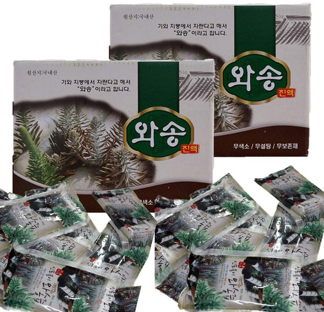 해피스토어70 국산 김천 와송진액 와송즙 바위솔 추출액, 2세트, 6L