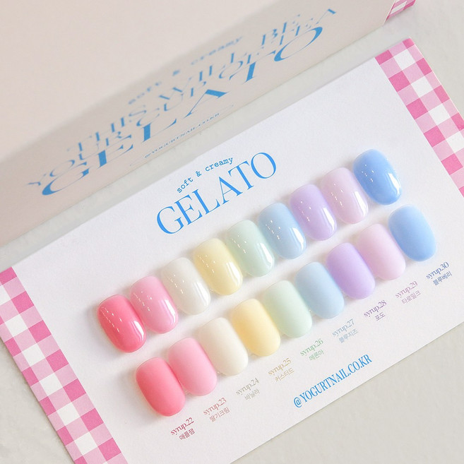 요거트젤네일 젤라또 고당도 시럽젤 단품, S22, 1개, 8ml