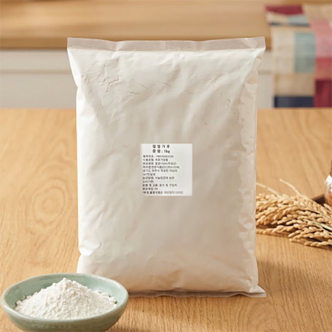 웰베이킹 국산 건식 찹쌀가루 1kg / 버터떡 재료, 1개