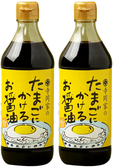 테라오카 계란 간장 소스 간계밥 맛간장, 500ml, 2개