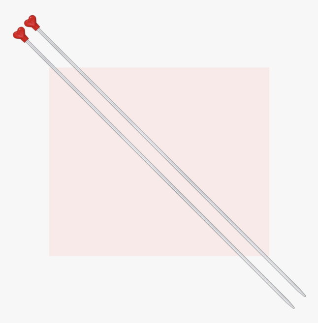 아디 코바늘 262-7 ADDI 독일 아프간 코바늘, 1개