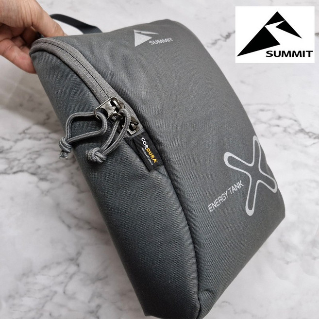 써미트 에너지 탱크 2 보온보냉가방 블랙 그레이 아이스팩 막러리 가방 캠핑 쿨러백, 1개