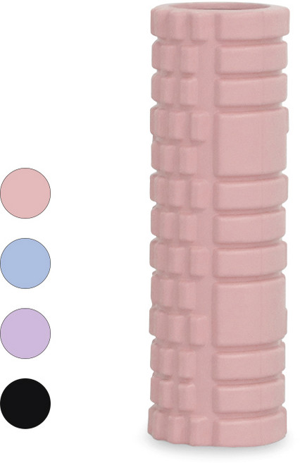 호스커스 지압 돌기 폼롤러, 베이비핑크, 1개