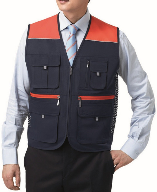 경신코리아 KSK 775 여름 작업복 근무복 작업조끼 낚시조끼 안전조끼 쪼끼 등산조끼 망사조끼 배달조끼, 1개