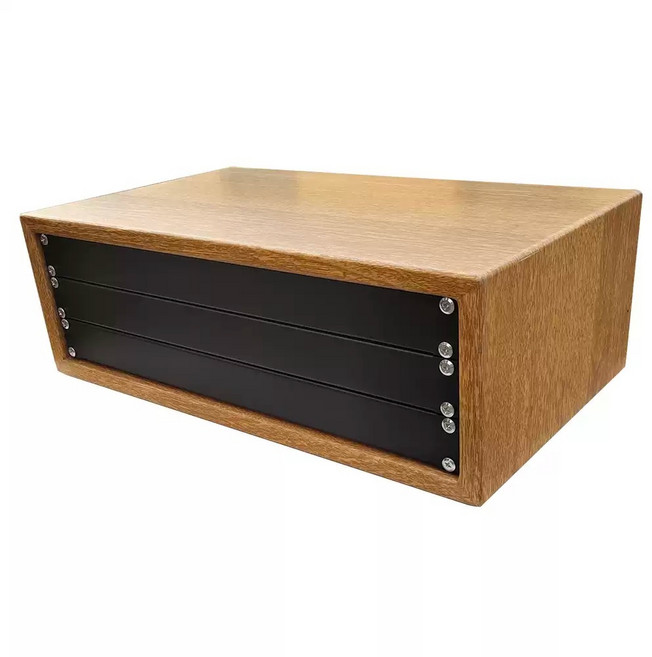 앰프케이스 랙케이스 콘솔 캐비닛 나무 2U 3U 4U 녹음 스튜디오, B.3U 스팟 B타입_깊이 35cm, FREE