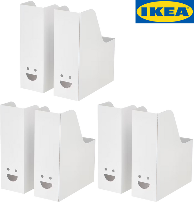 이케아 A4 서류 종이 파일꽂이 샤바 2개입, 3개