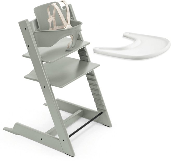 스토케 트립트랩 베이비세트 하네스 포함 트레이, 글레시어 그린