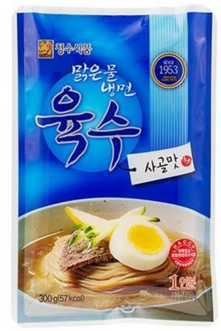 청수식품 냉면육수 사골맛 300g 30인분, 30개