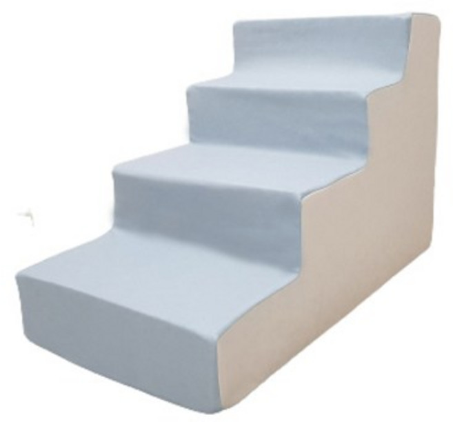 8 DECO 강아지계단 애견계단 펫스텝_오슬로그레이 4단, 4단 오슬로 그레이, 1개