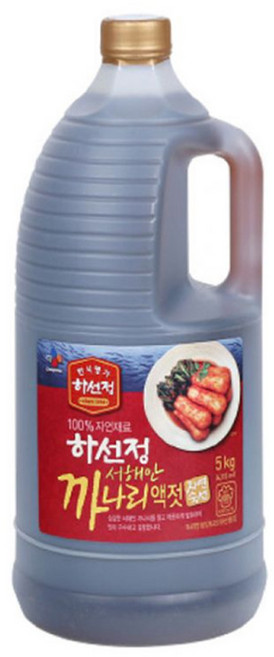 원하프까나리액젓5kg/하선정총알배송, 5kg, 1개