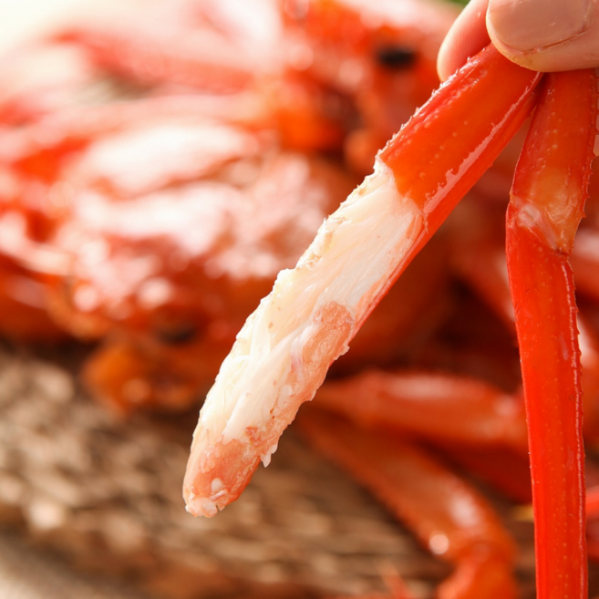 자연산 자숙 홍게 다리 살 1kg 산지직송, 1개