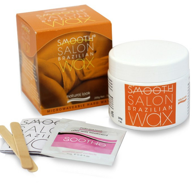 Natural look 호주 스무스왁스 제모왁스 슈가왁스 (브라질리언 왁싱 택1) 전신 비키니라인 겨드랑이 민감부위 제모크림 왁스, 1개, 200g