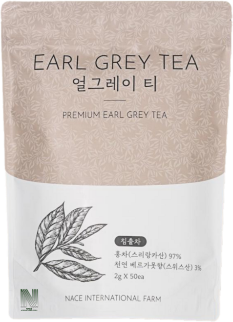 네이스팜 실론 프리미엄 얼그레이티 50T (FBOPF1등급), 1개, 50개입, 2g