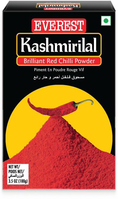 Everest Everest Kashmirilal Red Chilli Powder 100 gm, 1개, 100g