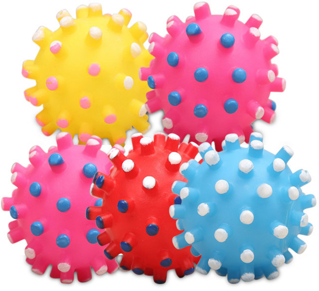 딩동펫 플래빗 삑삑이 장난감 5종 세트, 레드 + 핑크 + 블루 + 옐로우 + 랜덤 발송, 1세트