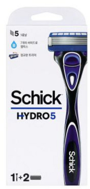 쉬크 이그젝타2 센서티브 일회용 면도기 10입x6개 ., 쉬크 하이드로5 베이직 면도기+날2입