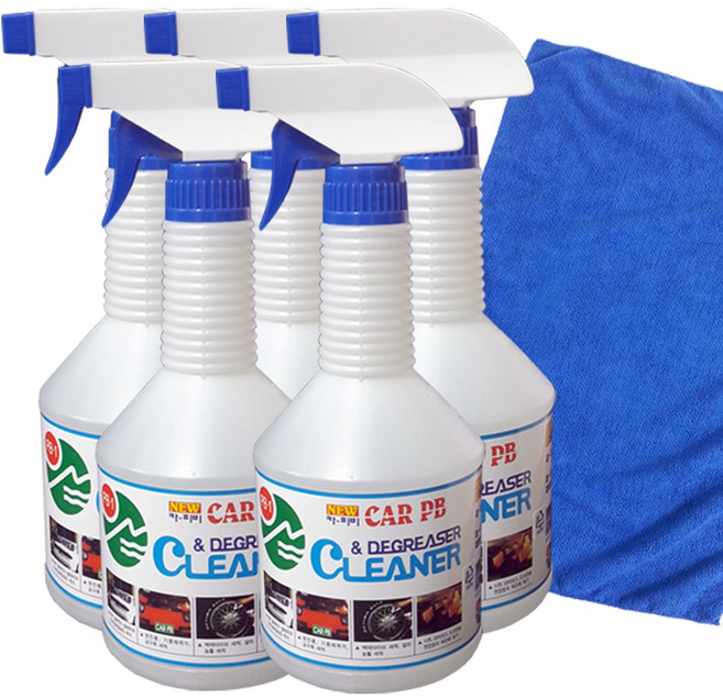 CARPB 카피비 700ml 5개+손걸레 40*40 1개