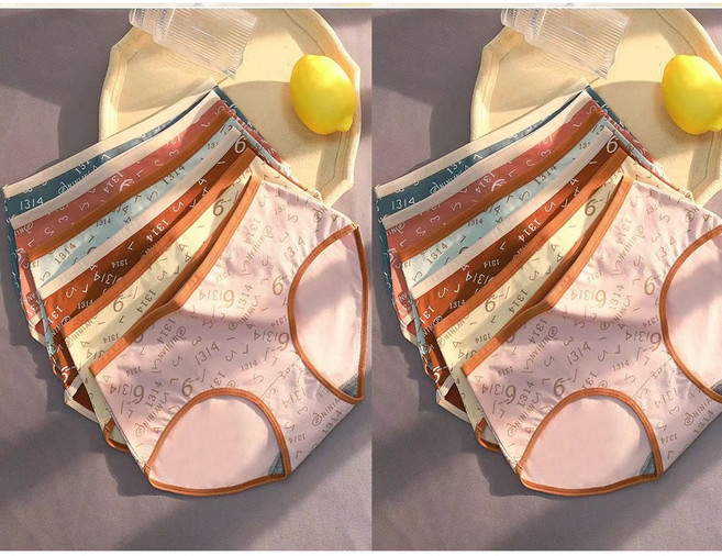 여성 팬티 학생팬티전용 숫자팬티12장