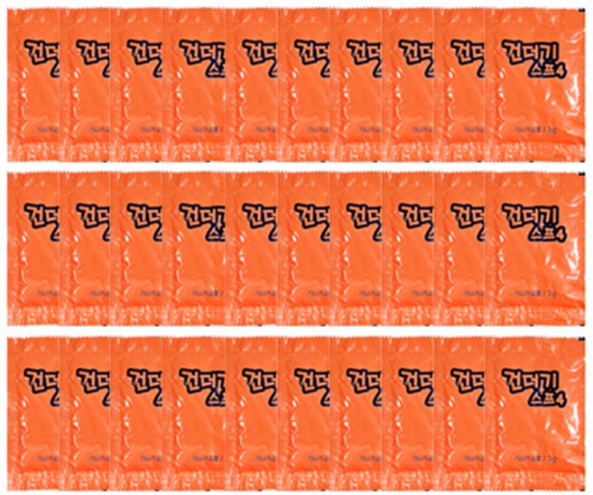 우동 건더기스프 3gX30개 1인분 개별포장, 3g, 30개