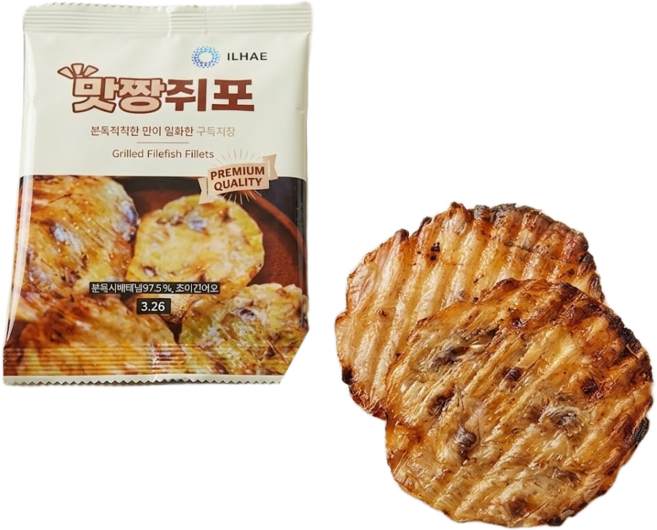맛짱 쥐포, 10개, 30