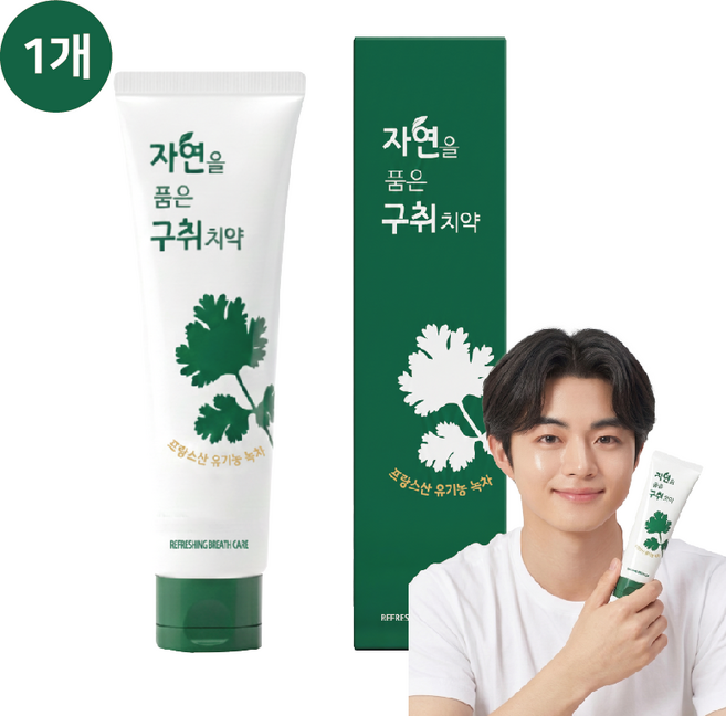 36년 금호덴탈제약 자연을 품은 구취치약, 1개, 180g