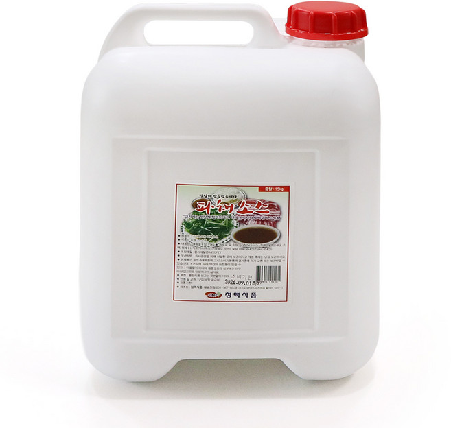 청맥 파채소스 양파절임 고기로스용 파무침, 1개, 15kg
