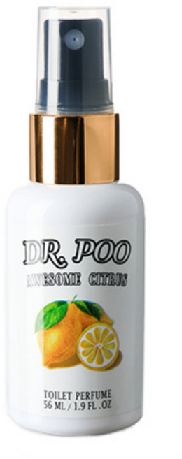 닥터푸 토일렛퍼퓸 화장실 탈취제 화장실 방향제, 56ml, 1개, 어썸시트러스