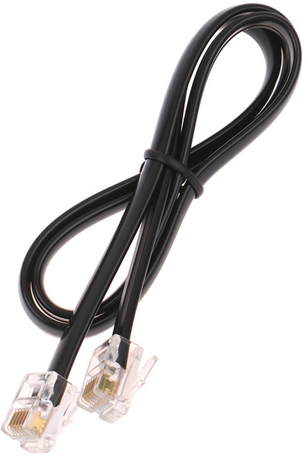 ST-4 오토가이드 카메라 케이블 Ioptron 자동 IEQ30 Ieq45 Kabel 크리스탈 헤드 전화 점퍼 플랫 0.5m RJ12, 1개