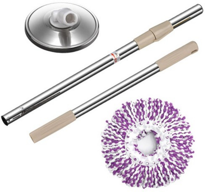 월드크린 고급형 핸드 스핀 밀대, 1세트