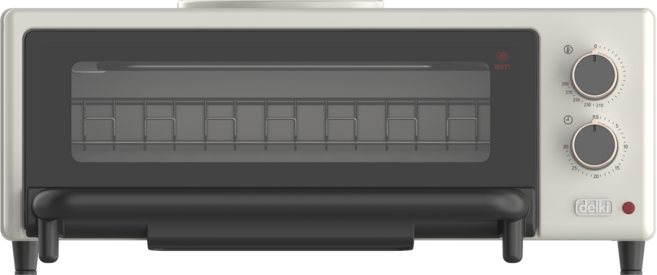 델키 NEW 프리미엄 생선구이 오븐 DKT-101, 옵션01) 델키 뉴 생선구이 오븐 [크림베이지]