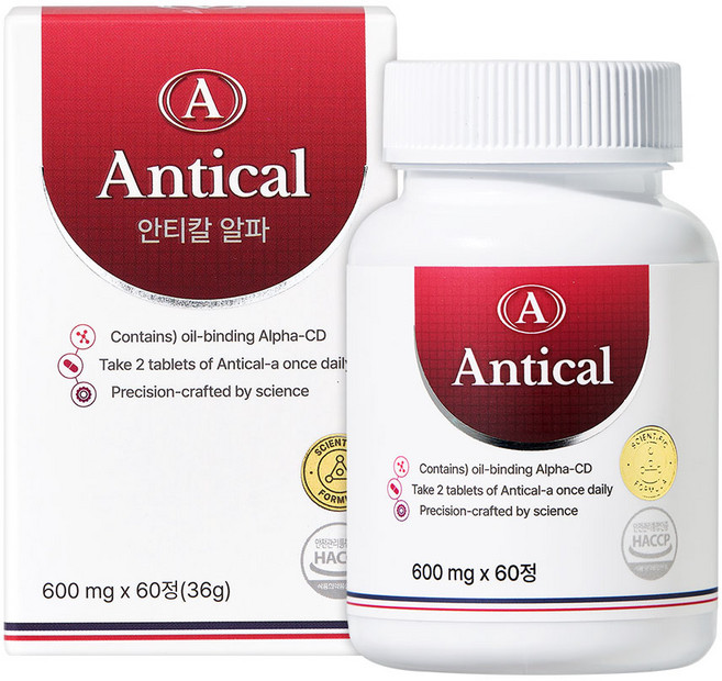 [국내 최초] 안티칼 알파 4500 초강력 알파올라민, 1개, 60정