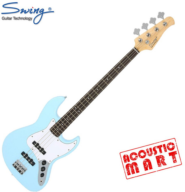 Swing 스윙 베이스기타 재즈킹 Jazz King Daphne Blue(Rosewood), 1개